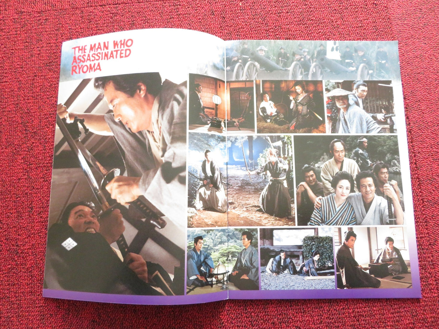 THE MAN WHO ASSASINATED RYOMA JAPANESE BROCHURE / PRESS BOOK Y. BANDO 1987 Rendezvous Cinema Movie posters