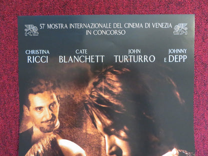 THE MAN WHO CRIED ITALIAN LOCANDINA POSTER JOHNNY DEPP CHRISTINA RICCI 2000 Rendezvous Cinema Movie posters