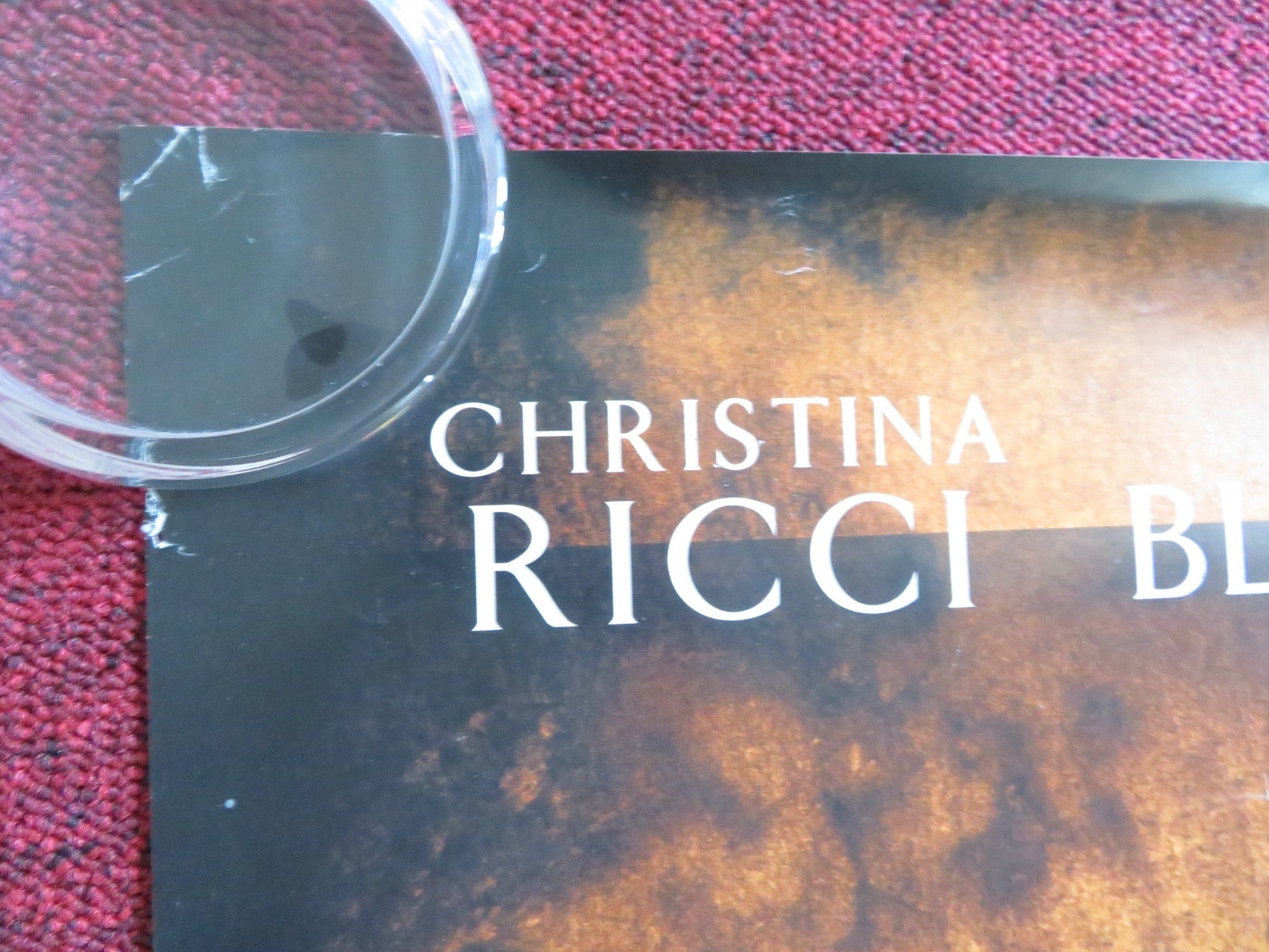 THE MAN WHO CRIED US ONE SHEET ROLLED POSTER JOHNNY DEPP CHRISTINA RICCI 2000 Rendezvous Cinema Movie posters