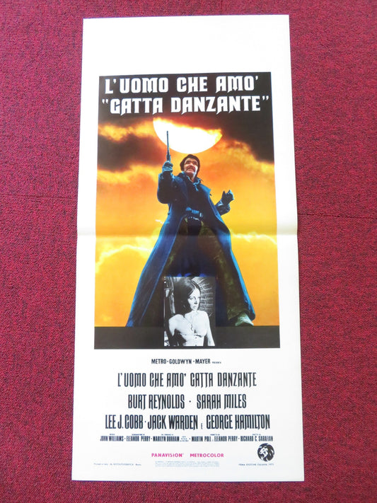 THE MAN WHO LOVED CAT DANCING ITALIAN LOCANDINA POSTER BURT REYNOLDS MILES 1973 Rendezvous Cinema Movie posters