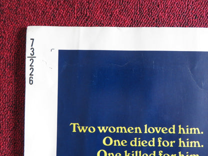 THE MAN WHO LOVED CAT DANCING US HALF SHEET (22"x 28") POSTER BURT REYNOLDS 1973 Rendezvous Cinema Movie posters