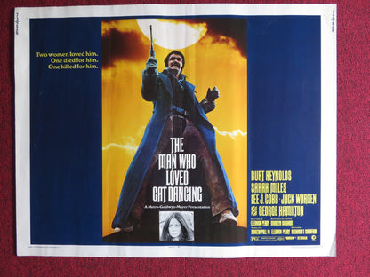 THE MAN WHO LOVED CAT DANCING US HALF SHEET (22"x 28") POSTER BURT REYNOLDS 1973 Rendezvous Cinema Movie posters