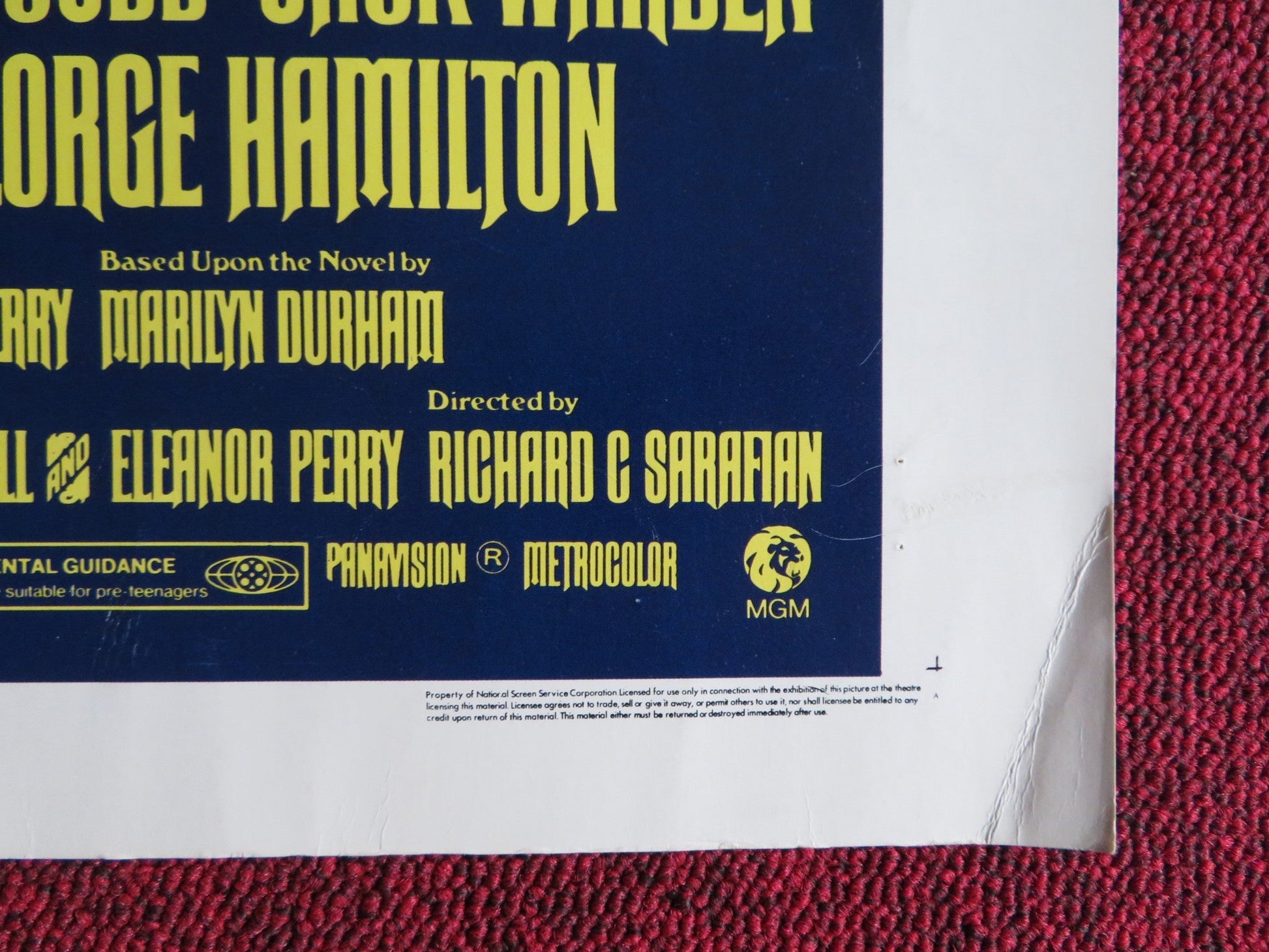 THE MAN WHO LOVED CAT DANCING US HALF SHEET (22"x 28") POSTER BURT REYNOLDS 1973 Rendezvous Cinema Movie posters