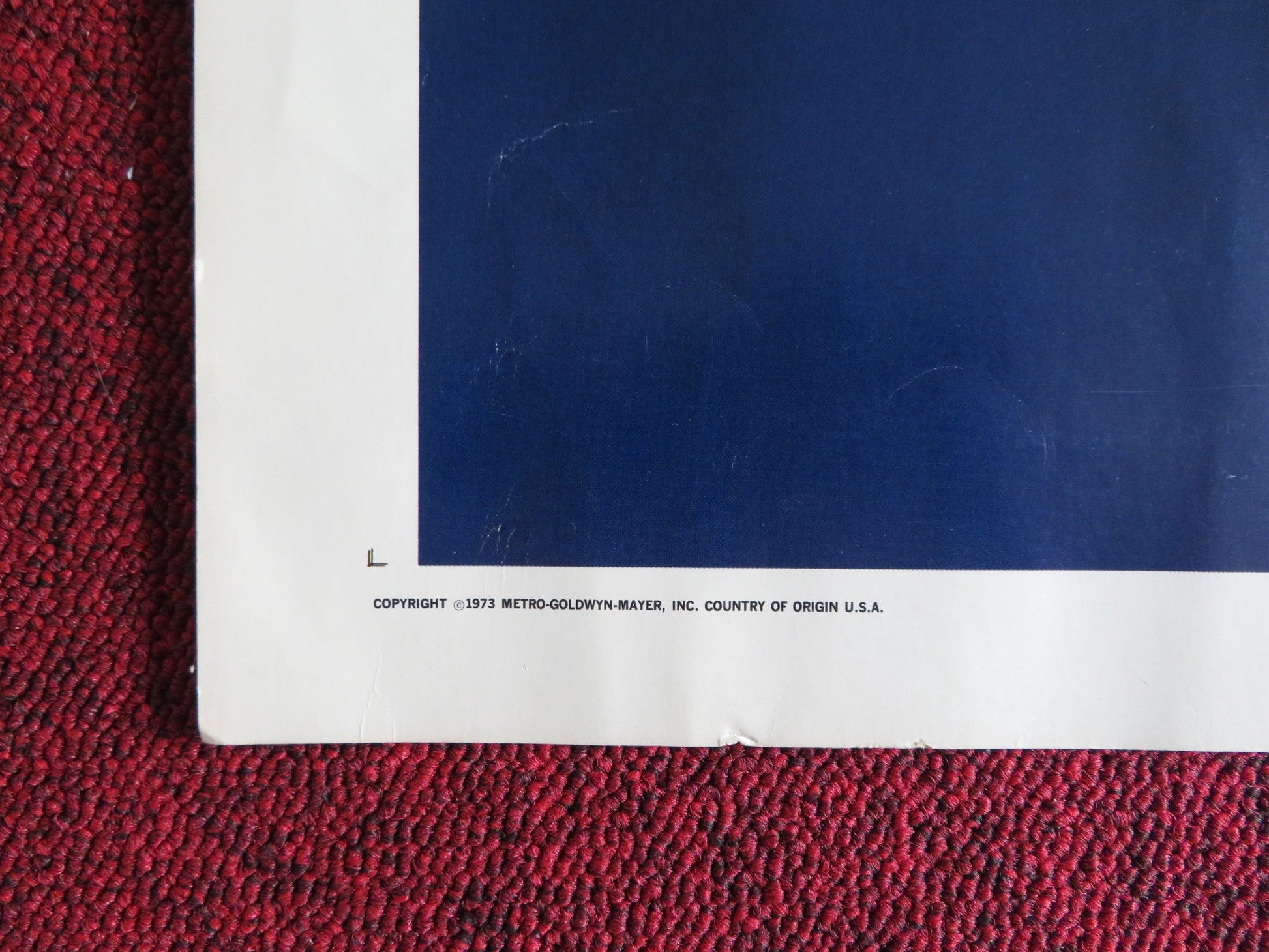 THE MAN WHO LOVED CAT DANCING US HALF SHEET (22"x 28") POSTER BURT REYNOLDS 1973 Rendezvous Cinema Movie posters