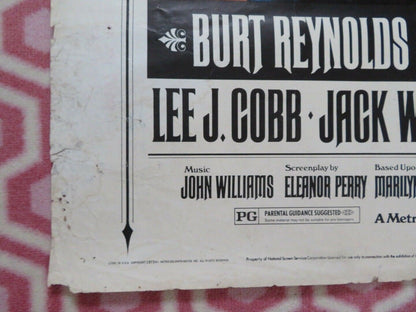 THE MAN WHO LOVED CAT DANCING US ONE SHEET POSTER BURT REYNOLDS 1973 Movie posters