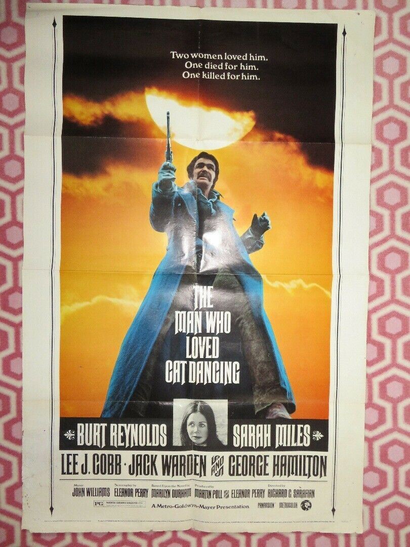 THE MAN WHO LOVED CAT DANCING US ONE SHEET POSTER BURT REYNOLDS 1973 Movie posters