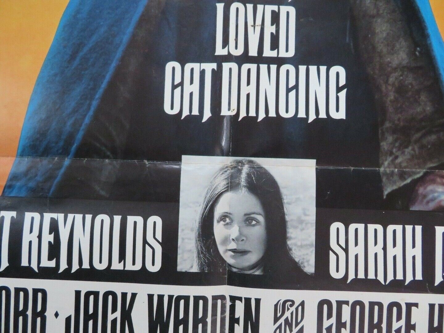 THE MAN WHO LOVED CAT DANCING US ONE SHEET POSTER BURT REYNOLDS 1973 Movie posters