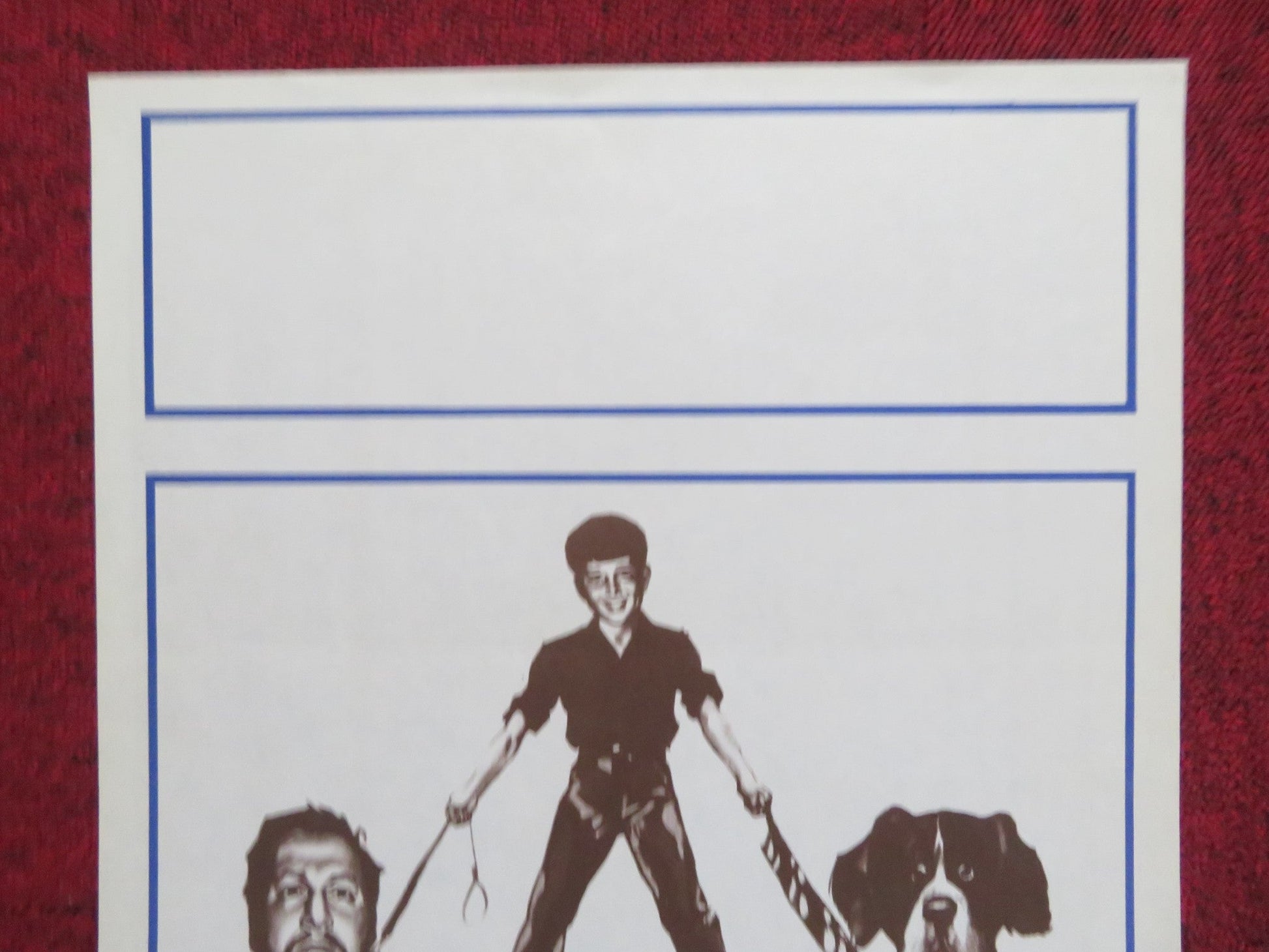 THE MAN WHO WAGGED HIS TAIL ITALIAN LOCANDINA POSTER PETER USTINOV 1957 Rendezvous Cinema Movie posters