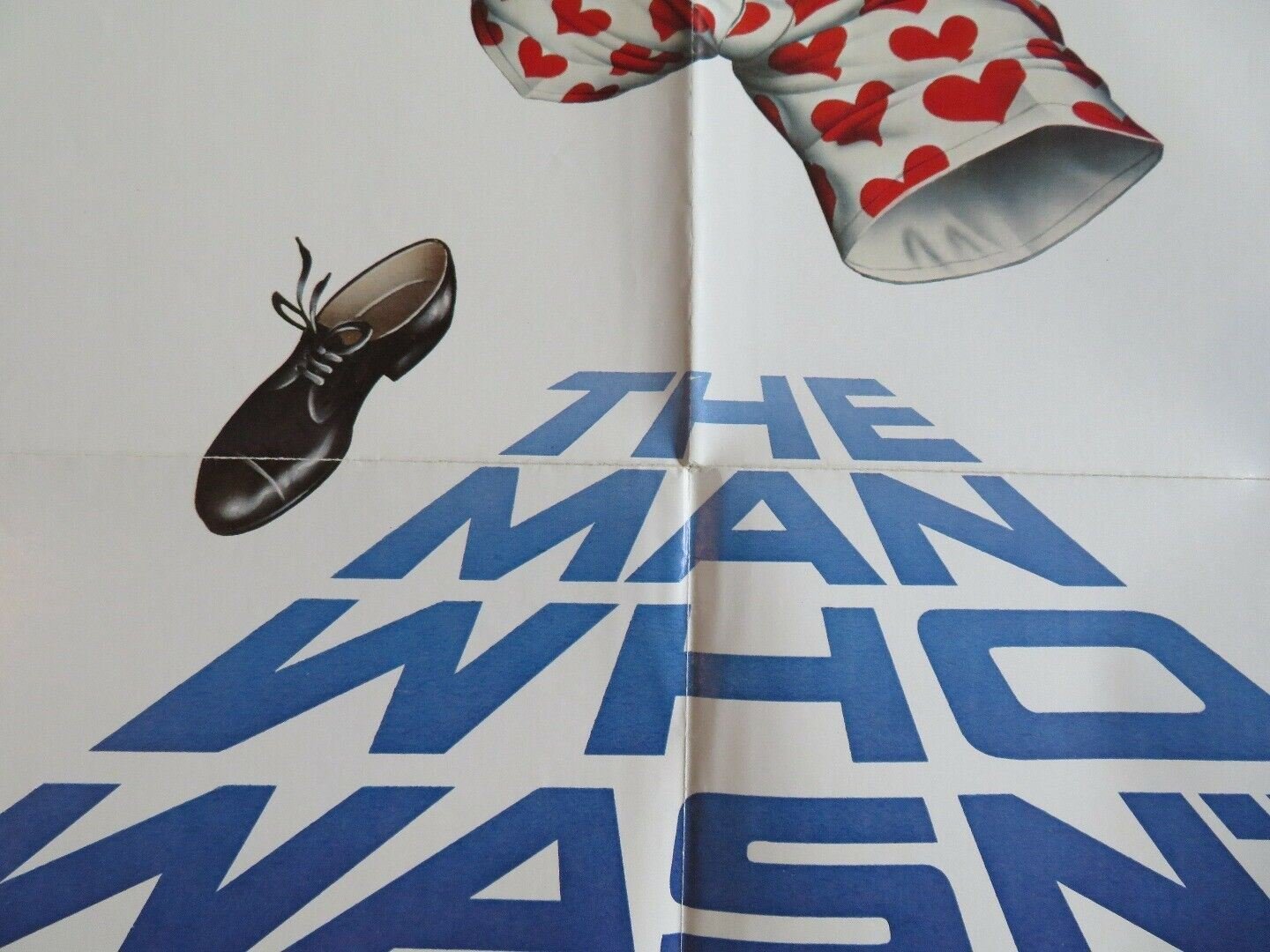 THE MAN WHO WASN'T THERE US ONE SHEET POSTER STEVE GUTTENBERG JEFFREY TAMBOR '83 Movie posters