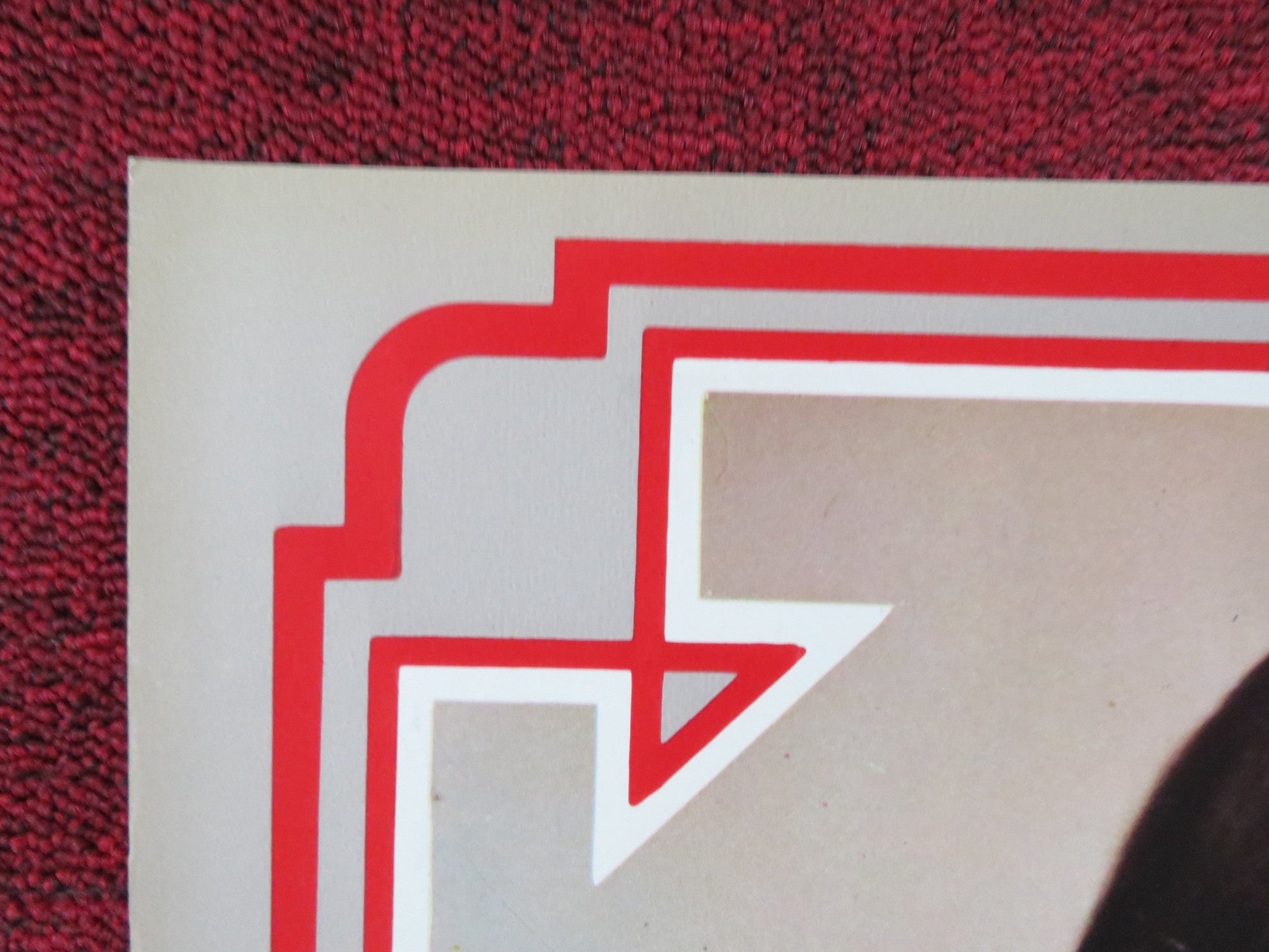 THE MAN WITH BOGART'S FACE - A ITALIAN FOTOBUSTA POSTER ROBERT SACCHI 1980 Rendezvous Cinema Movie posters