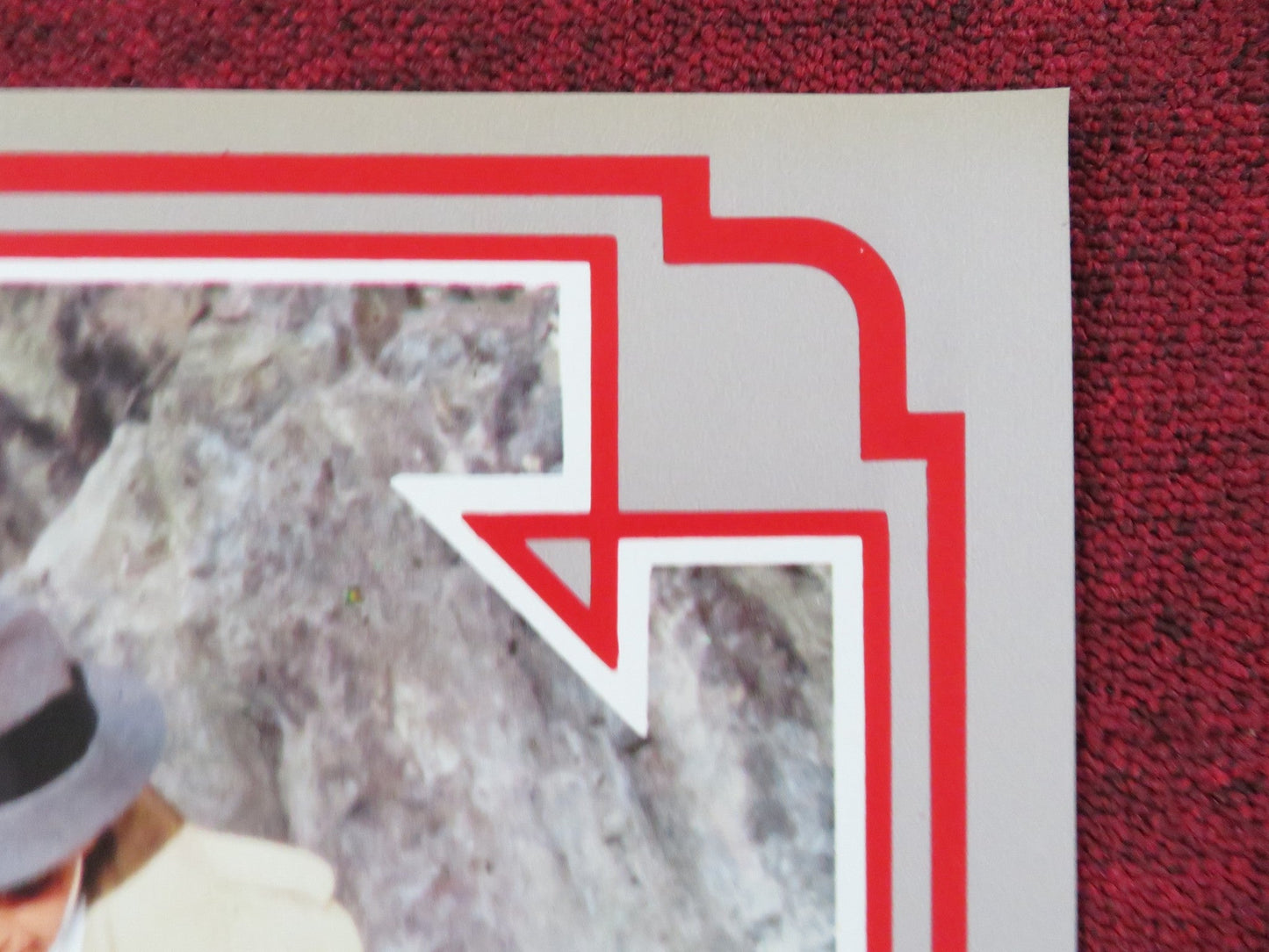 THE MAN WITH BOGART'S FACE - C ITALIAN FOTOBUSTA POSTER ROBERT SACCHI 1980 Rendezvous Cinema Movie posters