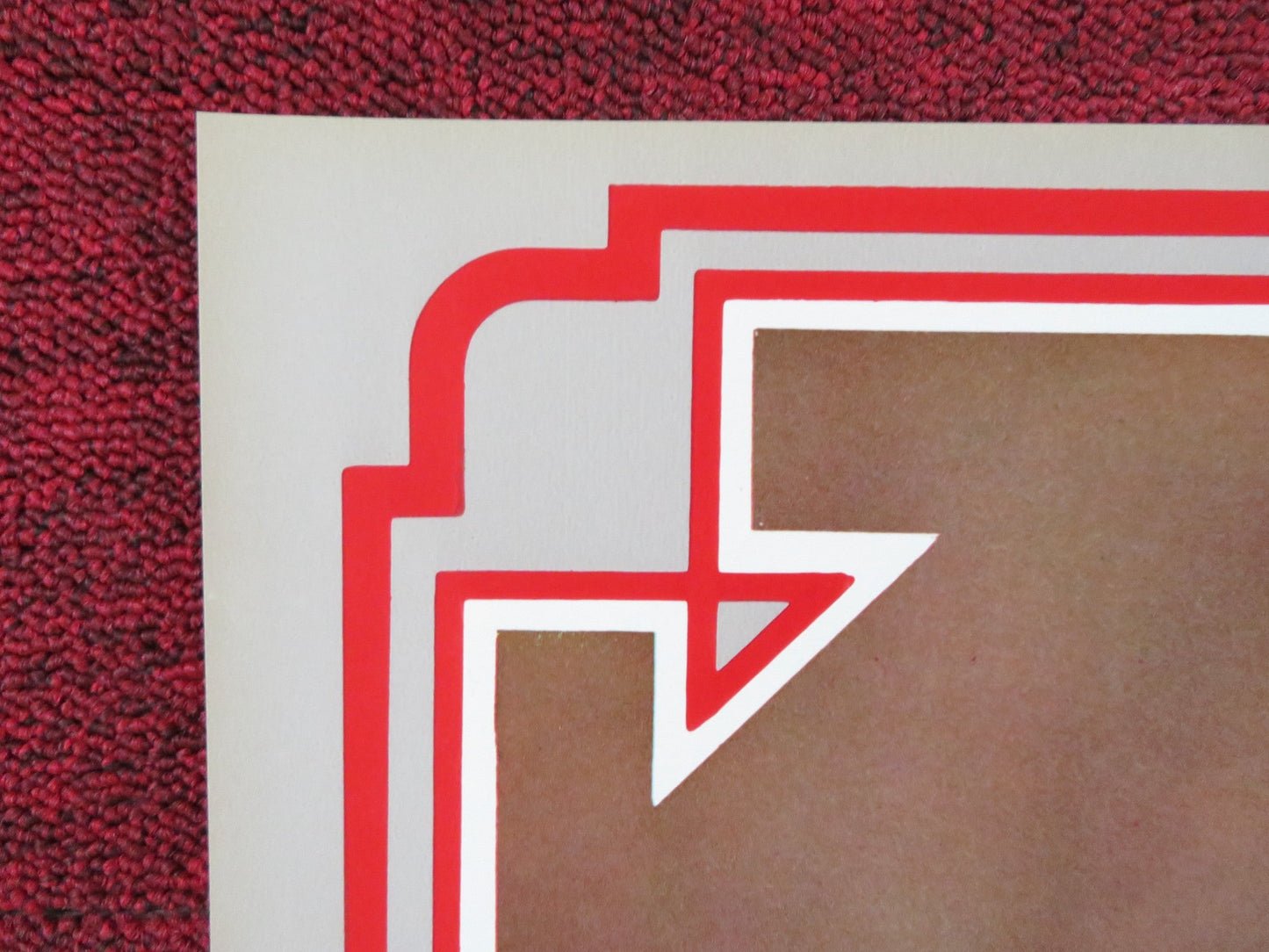 THE MAN WITH BOGART'S FACE - E ITALIAN FOTOBUSTA POSTER ROBERT SACCHI 1980 Rendezvous Cinema Movie posters