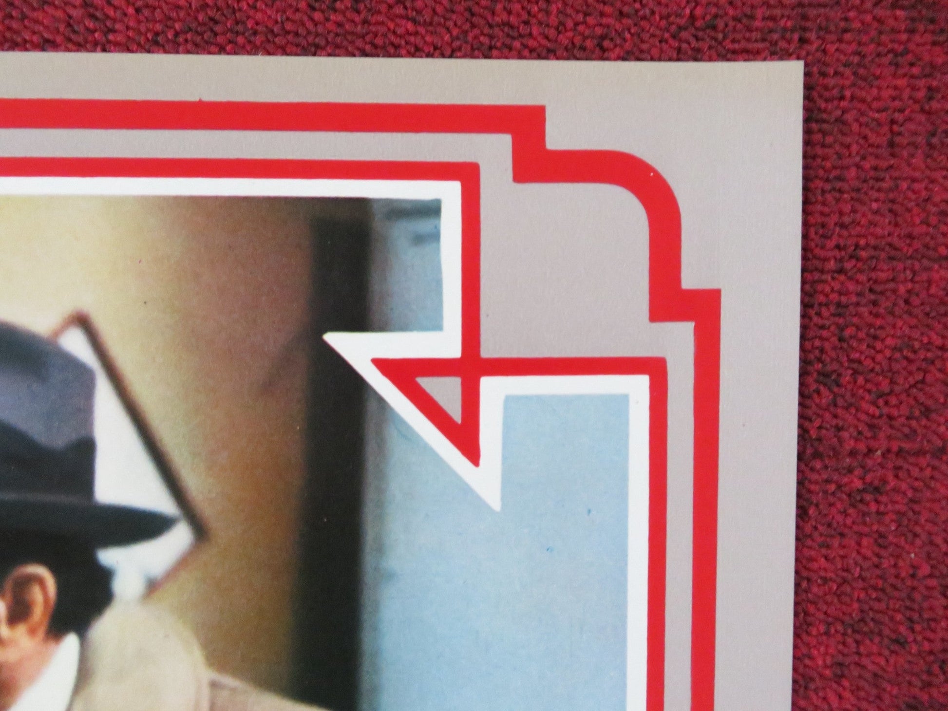 THE MAN WITH BOGART'S FACE - F ITALIAN FOTOBUSTA POSTER ROBERT SACCHI 1980 Rendezvous Cinema Movie posters