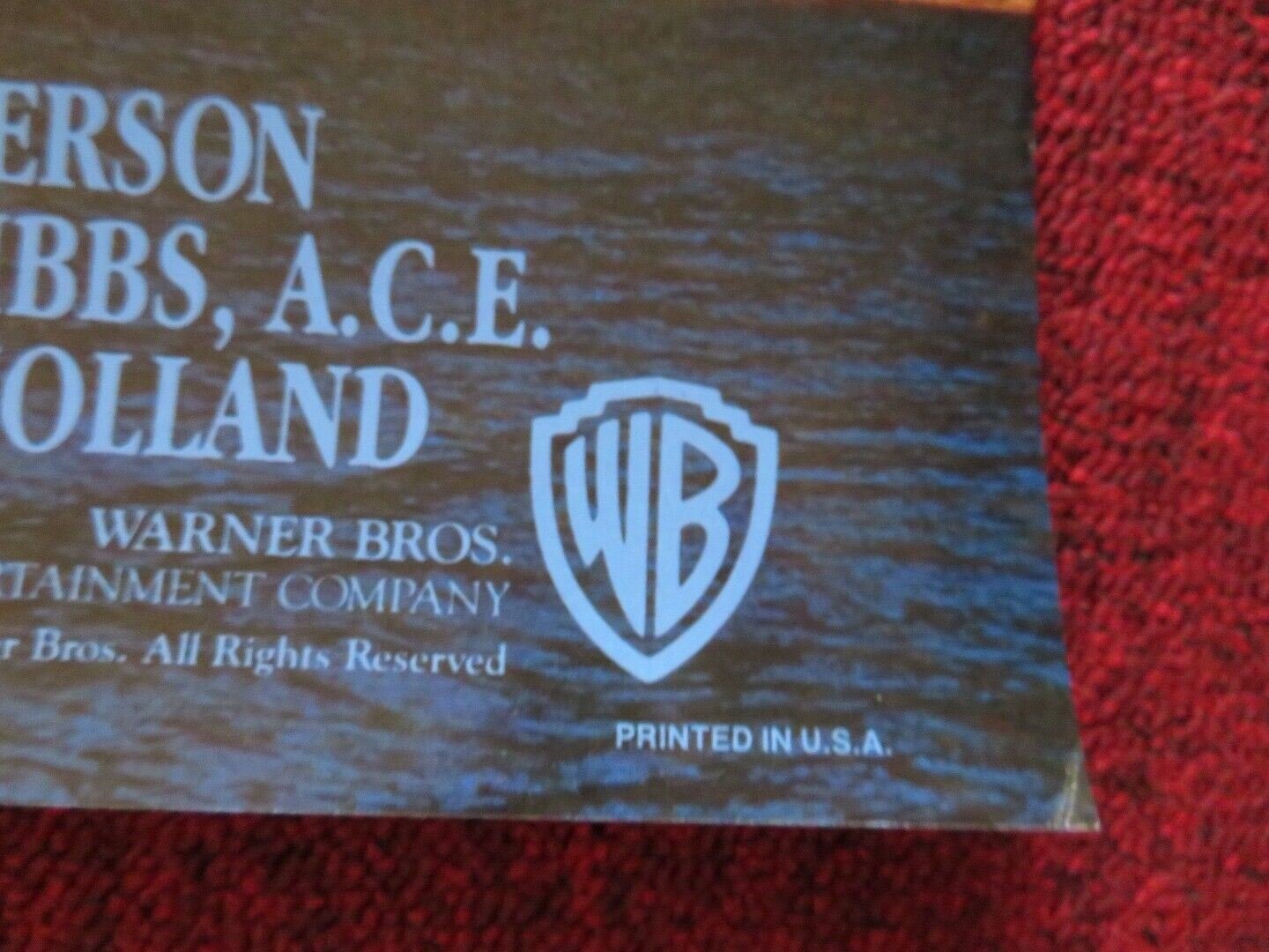 THE MAN WITHOUT A FACE FOLDED US ONE SHEET POSTER MEL GIBSON NICK STAHL 1993 Movie posters