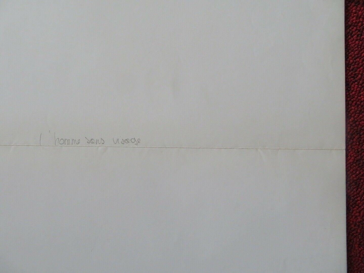 THE MAN WITHOUT A FACE FRENCH (15"x 21") POSTER MEL GIBSON NICK STAHL 1993 Movie posters