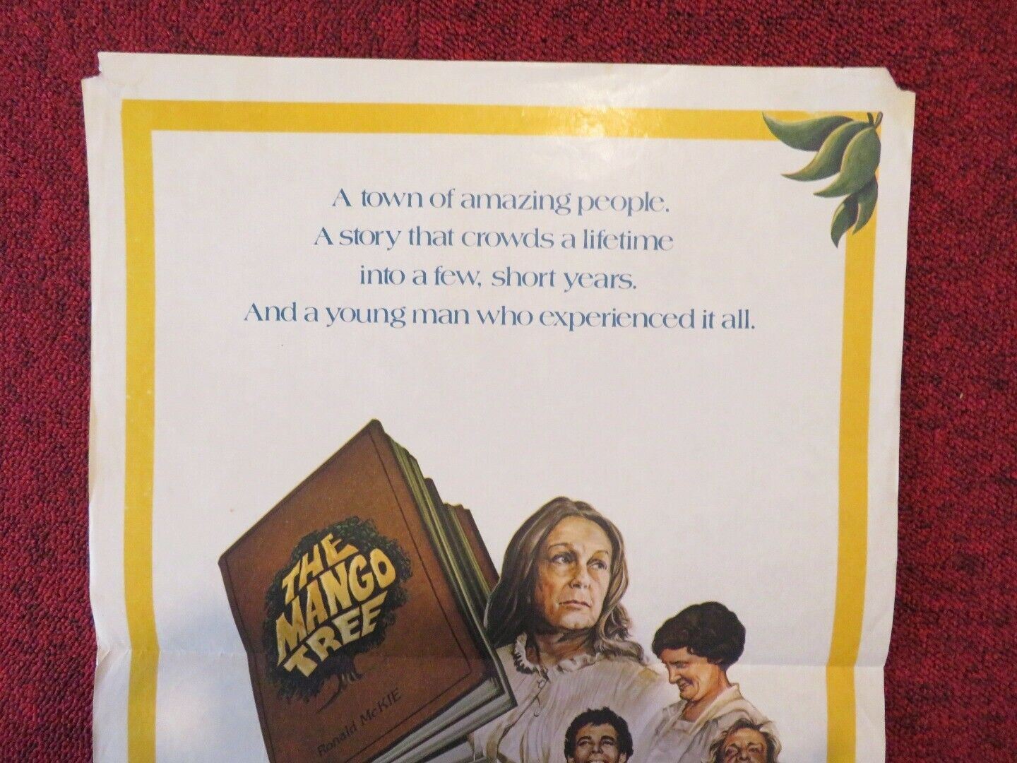 THE MANGO TREE FOLDED AUSTRALIAN DAYBILL POSTER GERALDINE FITZGERALD 1977 Movie posters