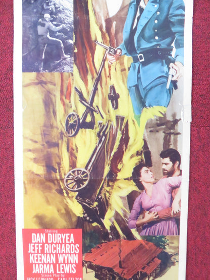 THE MARAUDERS US INSERT (14"x 36") POSTER DAN DURYEA JEFF RICHARDS 1955 Rendezvous Cinema Movie posters