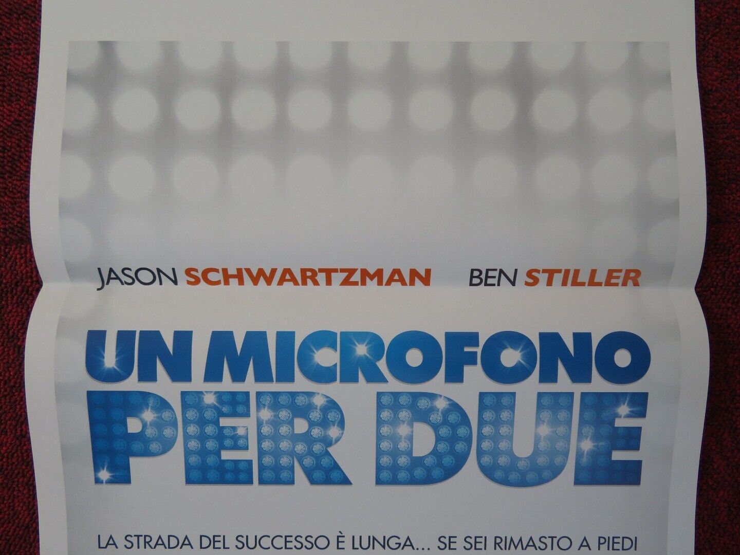 THE MARC PEASE EXPERIENCE ITALIAN LOCANDINA (27.5"x13") POSTER BEN STILLER '10 Movie posters