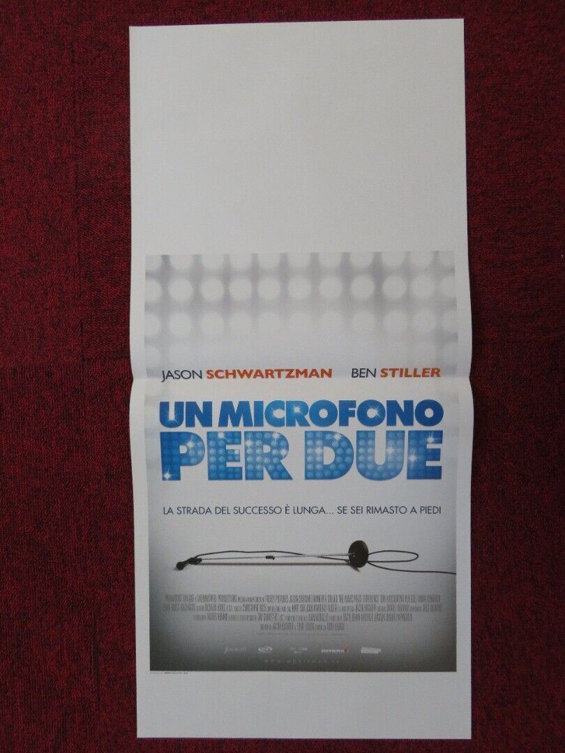THE MARC PEASE EXPERIENCE ITALIAN LOCANDINA (27.5"x13") POSTER BEN STILLER '10 Movie posters