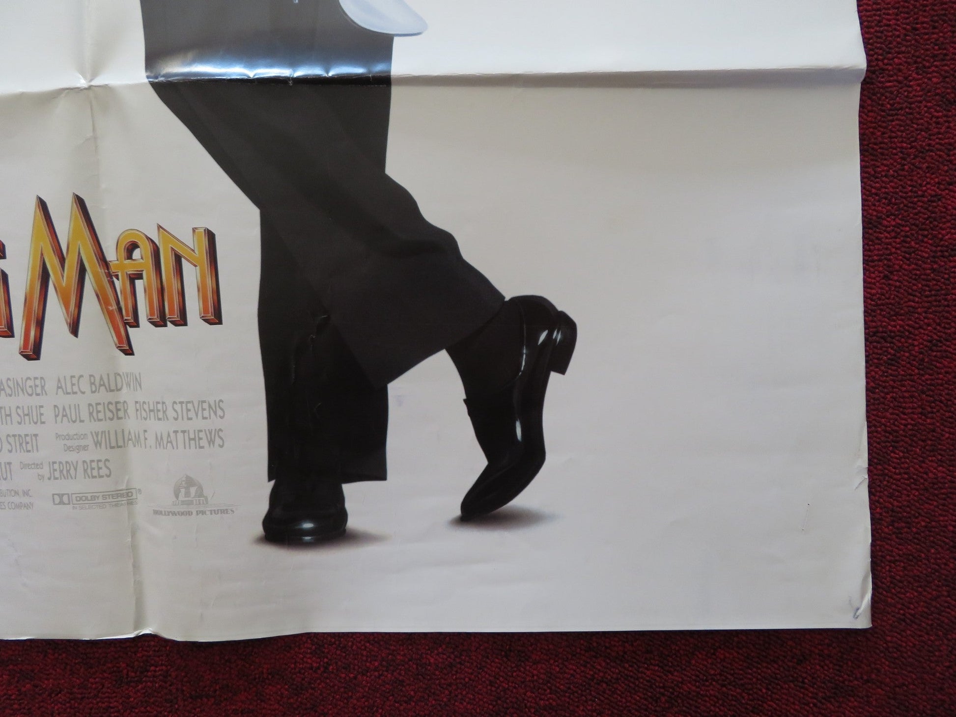 THE MARRYING MAN FOLDED US ONE SHEET POSTER ALEC BALDWIN KIM BASINGER 1991 Rendezvous Cinema Movie posters