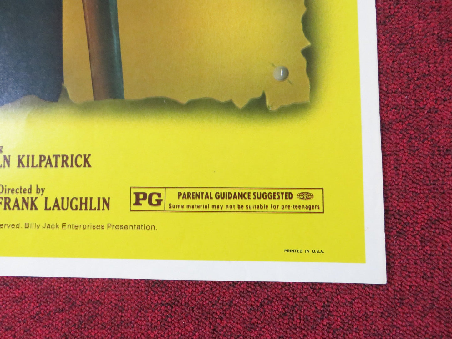 THE MASTER GUNFIGHTER FOLDED US ONE SHEET POSTER TOM LAUGHLIN RON O'NEAL 1975 Rendezvous Cinema Movie posters