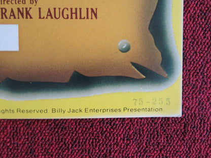 THE MASTER GUNFIGHTER US HALF SHEET (22"x 28") POSTER TOM LAUGHLIN 1975 Rendezvous Cinema Movie posters