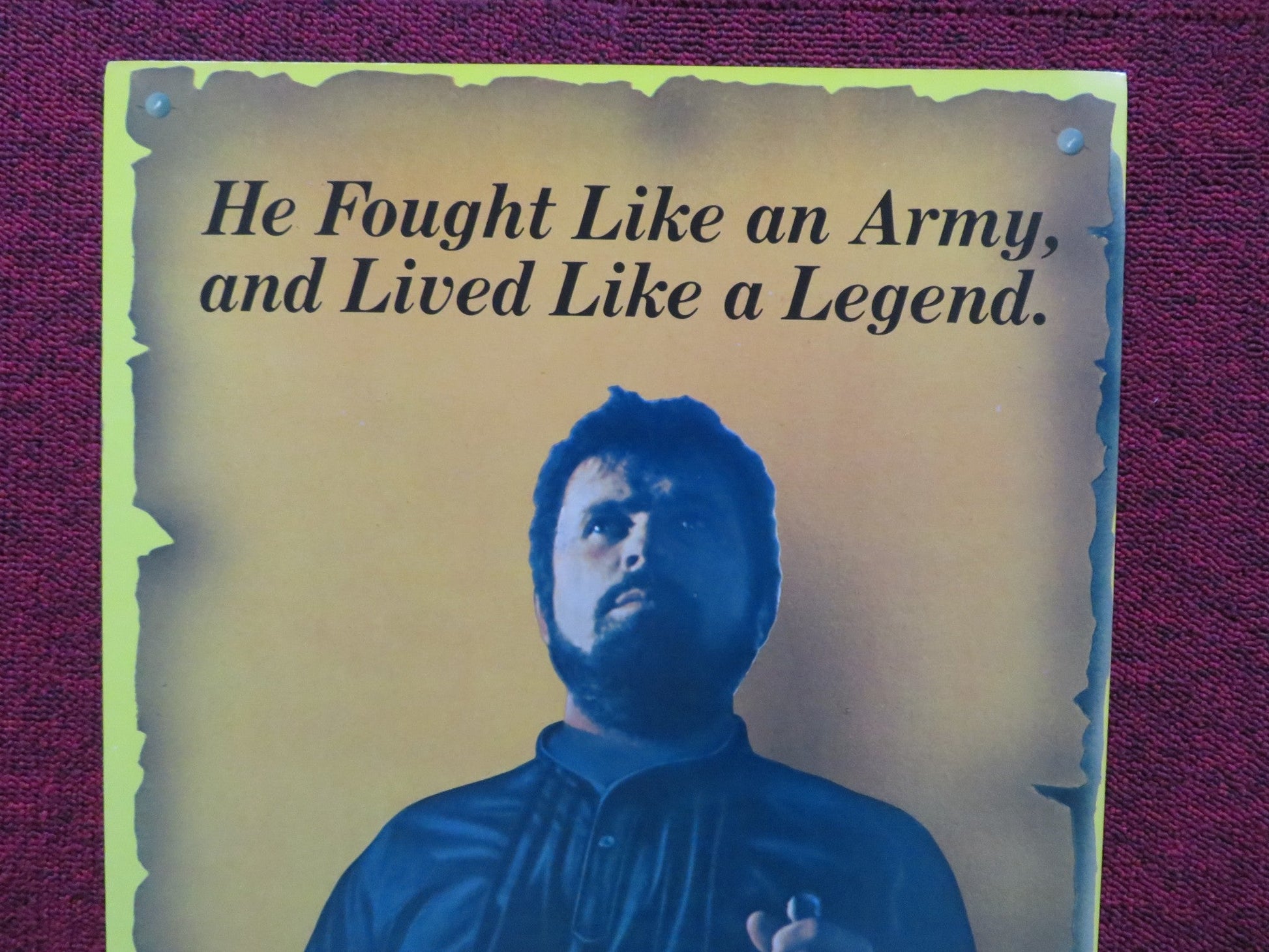 THE MASTER GUNFIGHTER US INSERT (14"x 36") POSTER TOM LAUGLIN 1975 Rendezvous Cinema Movie posters