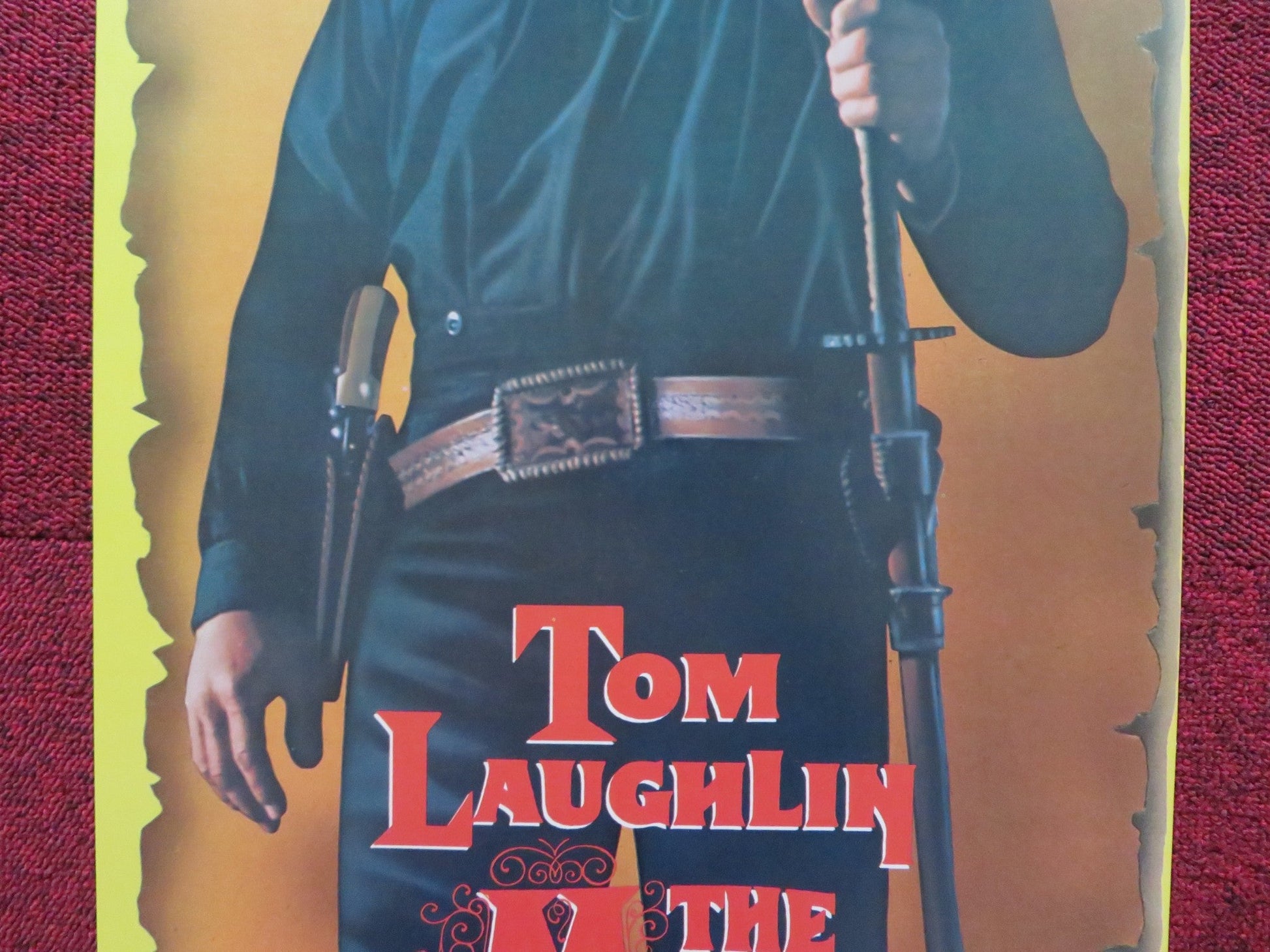 THE MASTER GUNFIGHTER US INSERT (14"x 36") POSTER TOM LAUGLIN 1975 Rendezvous Cinema Movie posters