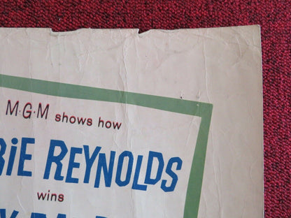 THE MATING GAME US HALF SHEET (22"x 28") POSTER DEBBIE REYNOLDS 1959 Movie posters