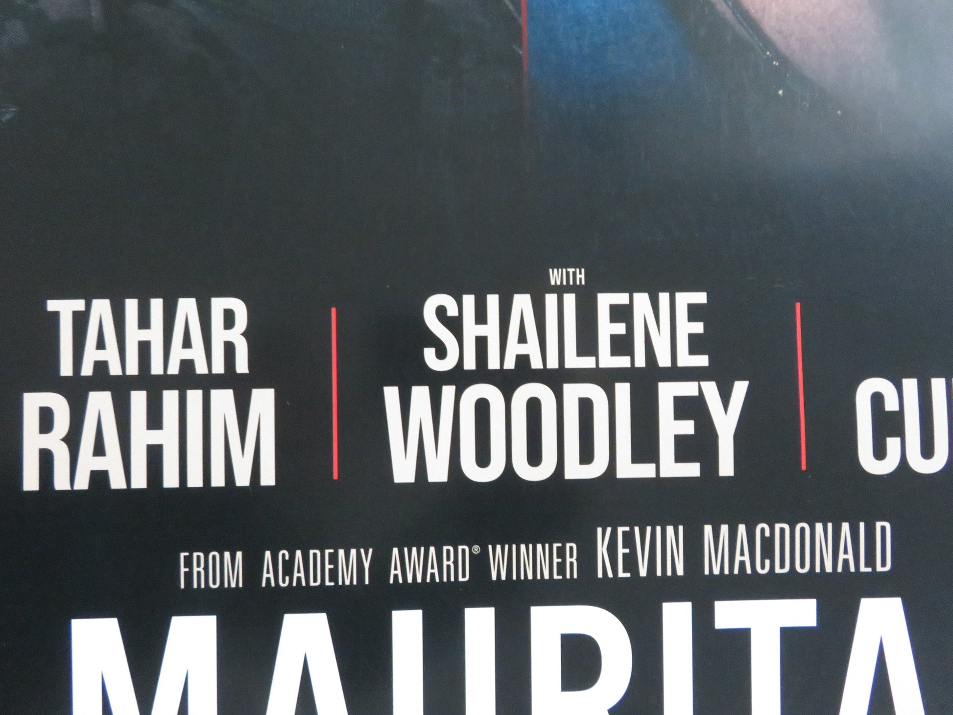 THE MAURITANIAN US ONE SHEET ROLLED POSTER JODIE FOSTER TAHAR RAHIM 2021 Rendezvous Cinema Movie posters