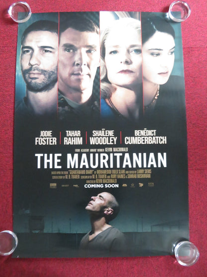THE MAURITANIAN US ONE SHEET ROLLED POSTER JODIE FOSTER TAHAR RAHIM 2021 Rendezvous Cinema Movie posters