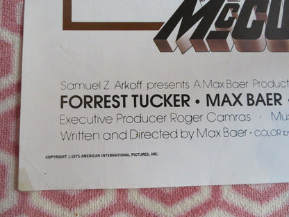 THE MCCULLOCHS US ONE SHEET POSTER FORREST TUCKER MAX BAER 1975 Movie posters