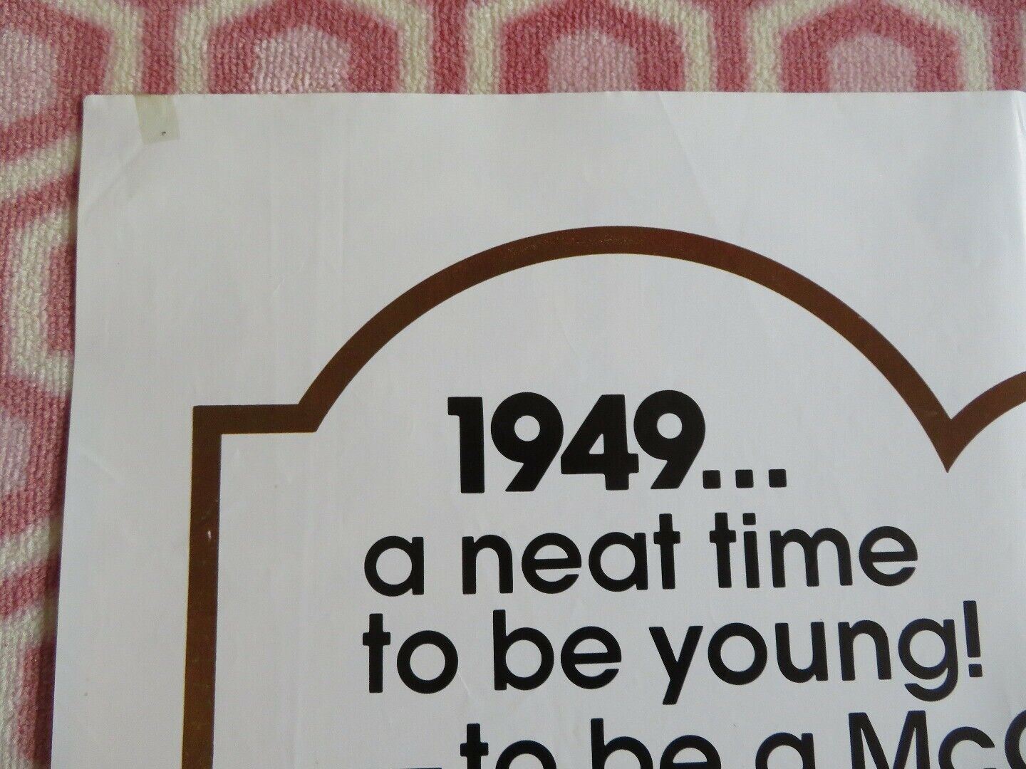 THE MCCULLOCHS US ONE SHEET POSTER FORREST TUCKER MAX BAER 1975 Movie posters