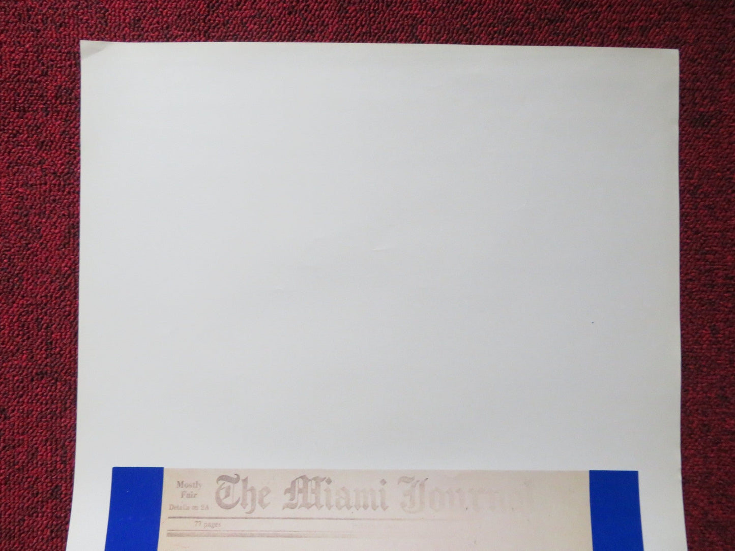 THE MEAN SEASON ITALIAN LOCANDINA POSTER KURT RUSSELL MARIEL HEMINGWAY 1985 Rendezvous Cinema Movie posters