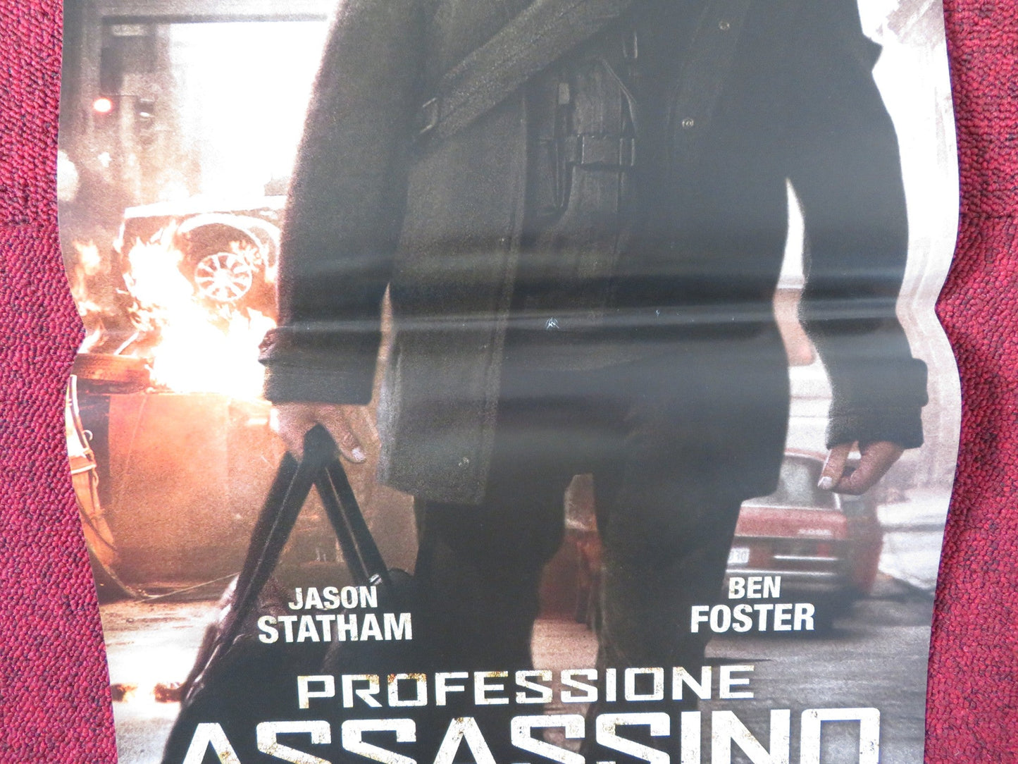 THE MECHANIC ITALIAN LOCANDINA POSTER JASON STATHAM BEN FORSTER 2011 Rendezvous Cinema Movie posters