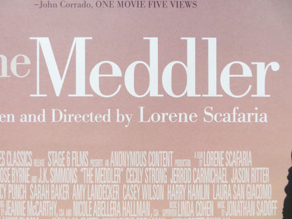 THE MEDDLER UK QUAD (30"x 40") ROLLED POSTER SUSAN SARANDON ROSE BYRNE 2015 Rendezvous Cinema Movie posters