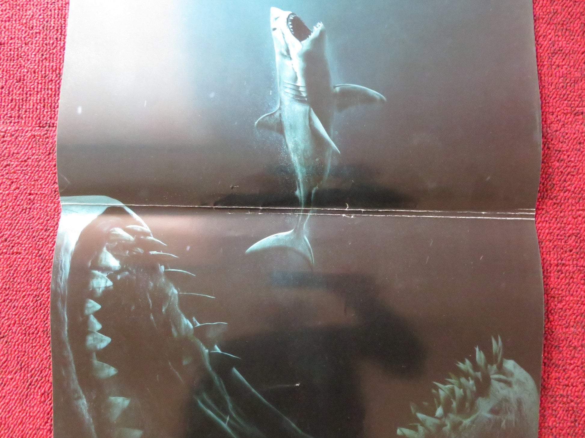 THE MEG ITALIAN LOCANDINA POSTER JASON STATHAM LI BINGBING 2018 Rendezvous Cinema Movie posters