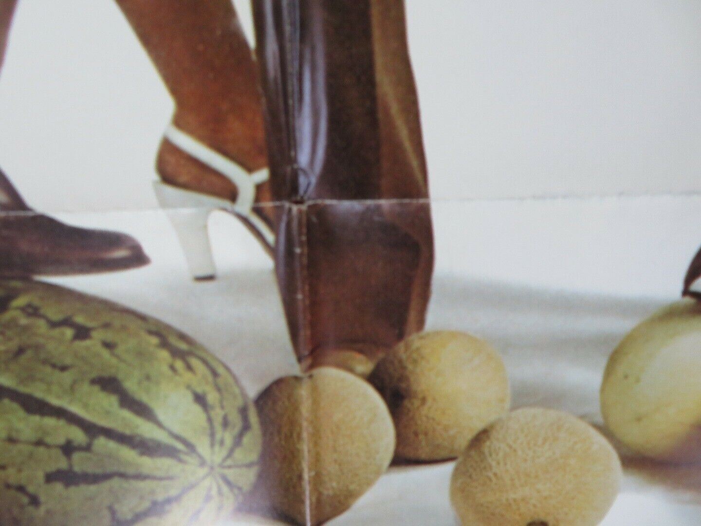 THE MELON AFFAIR ONE SHEET POSTER FOLDED FRANK CORSENTINO HAJI COMEDY 1978 Movie posters