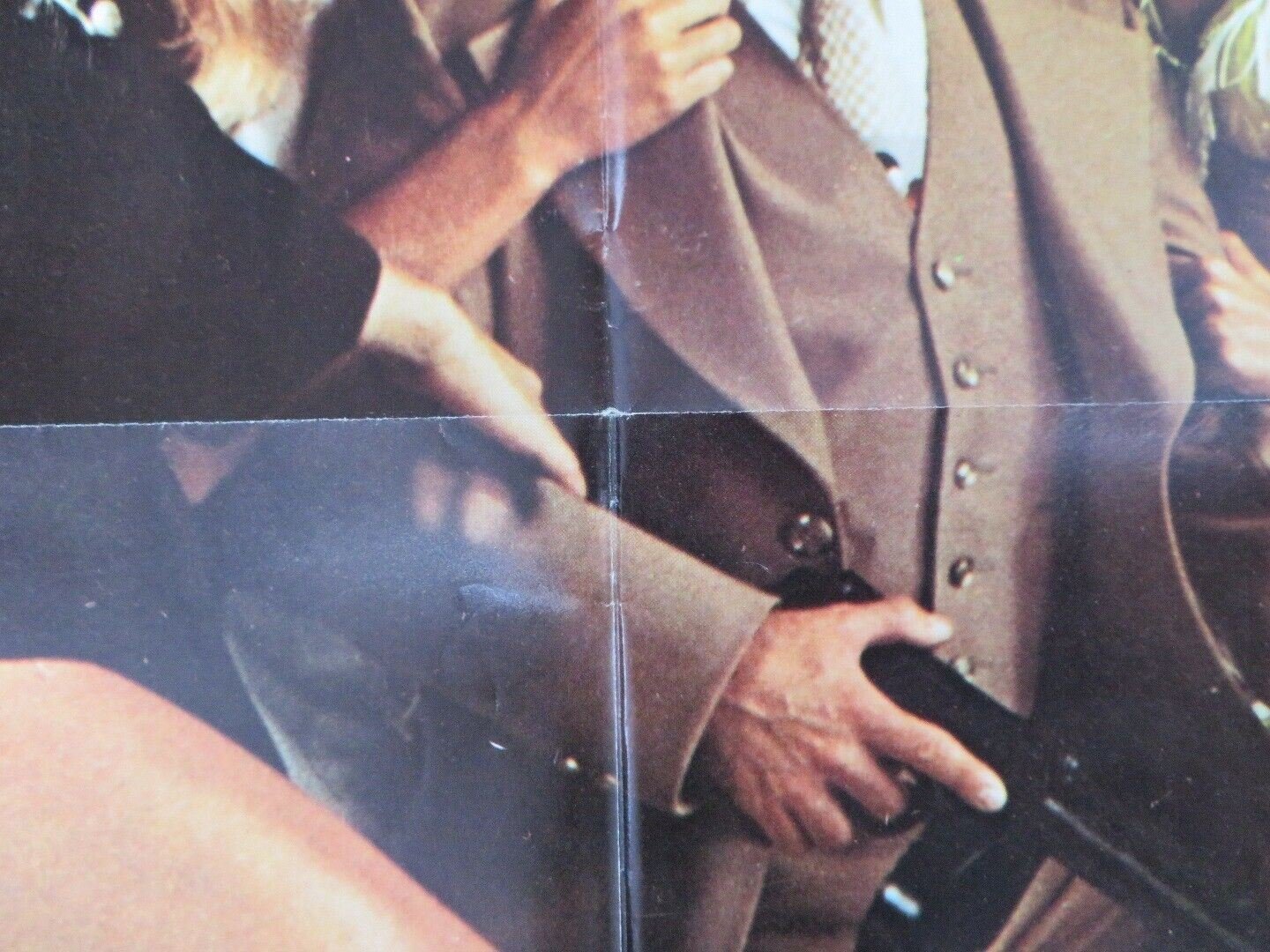 THE MELON AFFAIR ONE SHEET POSTER FOLDED FRANK CORSENTINO HAJI COMEDY 1978 Movie posters