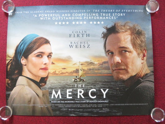 THE MERCY UK QUAD (30"x 40") ROLLED POSTER COLIN FIRTH RACHEL WEISZ 2018 Rendezvous Cinema Movie posters