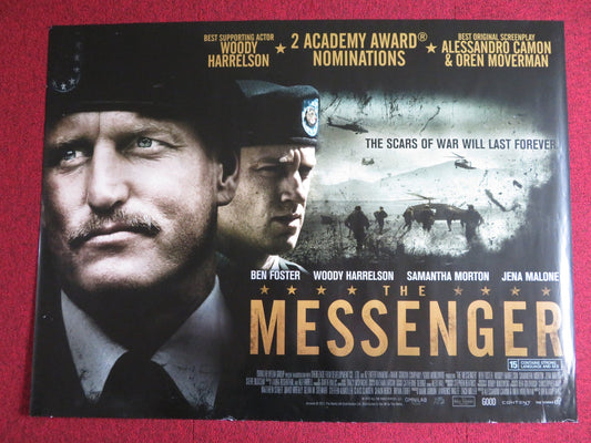 THE MESSENGER UK QUAD (30"x 40") ROLLED POSTER BEN FOSTER WOODY HARRELSON 2011 Rendezvous Cinema Movie posters