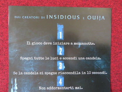 THE MIDNIGHT MAN ITALIAN LOCANDINA (26.5"x12.5") POSTER TRAVIS ZARIWNY 2018 - Rendezvous Cinema