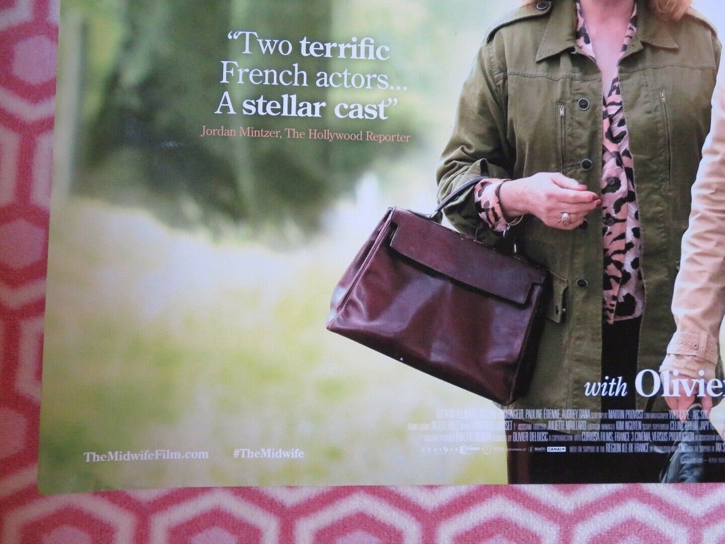 THE MIDWIFE BRITISH QUAD (30"x 40") ROLLED POSTER CATHERINE FROT DENEUVE 2017 Movie posters