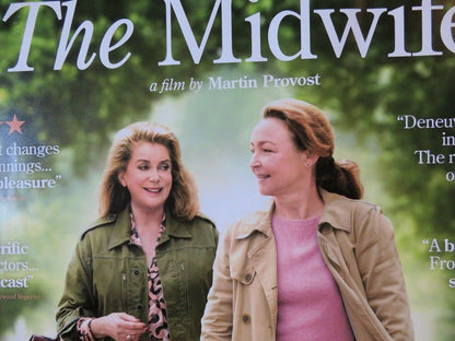 THE MIDWIFE BRITISH QUAD (30"x 40") ROLLED POSTER CATHERINE FROT DENEUVE 2017 Movie posters