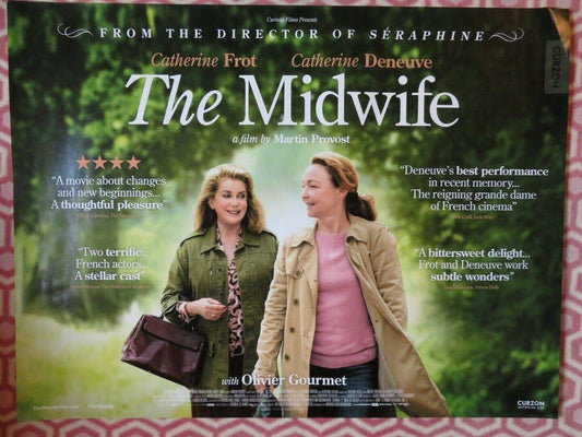 THE MIDWIFE BRITISH QUAD (30"x 40") ROLLED POSTER CATHERINE FROT DENEUVE 2017 Movie posters