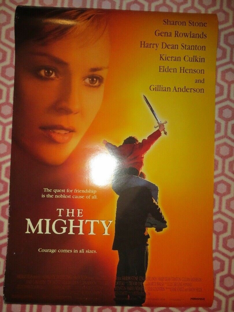 THE MIGHTY US ONE SHEET ROLLED POSTER SHARON STONE 1999 Rendezvous Cinema Movie posters