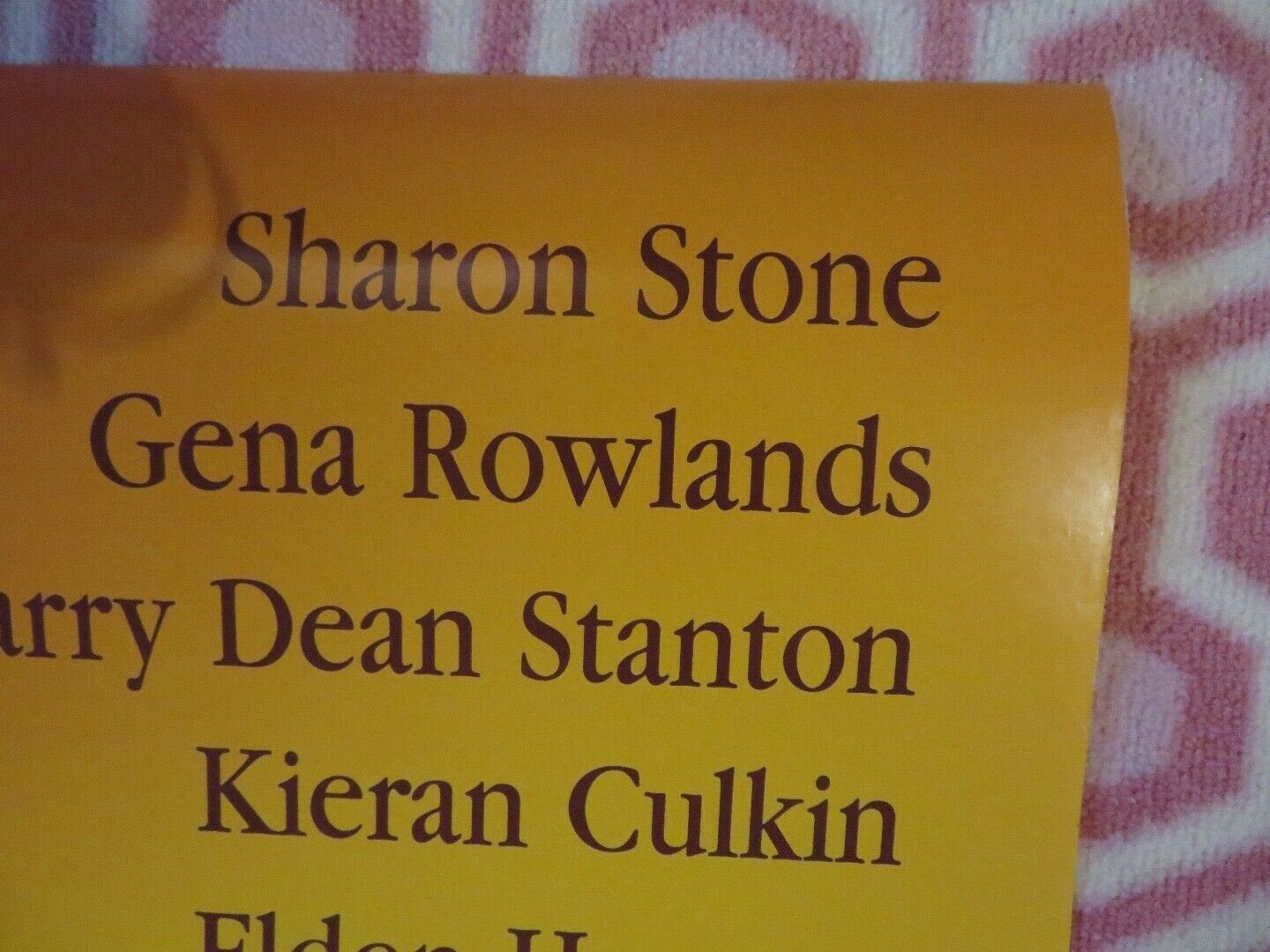 THE MIGHTY US ONE SHEET ROLLED POSTER SHARON STONE 1999 Rendezvous Cinema Movie posters