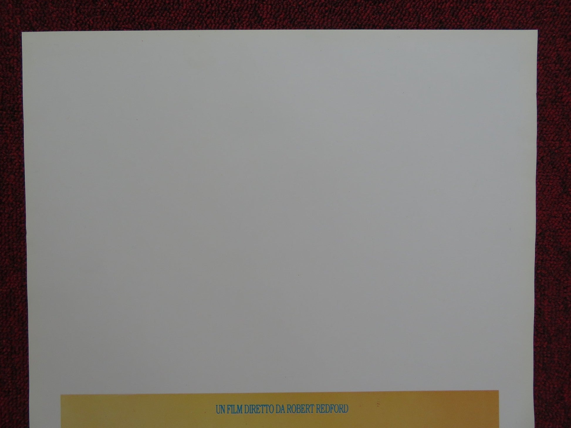 THE MILAGRO BEANFIELD WAR ITALIAN LOCANDINA POSTER RUBEN BLADES BRADFORD 1988 Rendezvous Cinema Movie posters