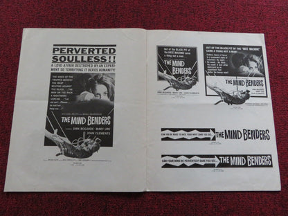 THE MIND BENDERS US PRESSBOOK UNCUT DIRK BOGADE MARY URE 1963 Rendezvous Cinema Movie posters