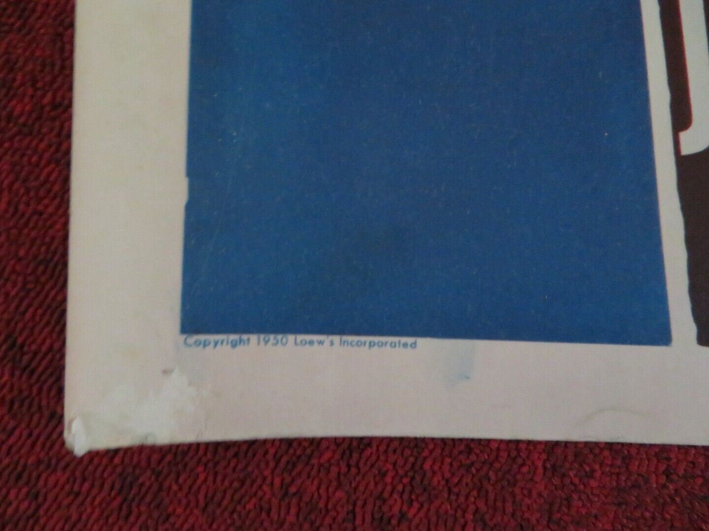 THE MINIVER STORY US HALF SHEET (22"x 28") POSTER GREER GARSON 1950 Movie posters